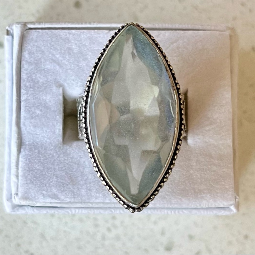 Stunning Opalite Bohemian Ring - Size 5 - Picture 4 of 7